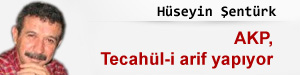 AKP TECAHÜL-İ ARİF YAPIYOR