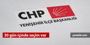 CHP Yenişehir kongreye hazırlanıyor