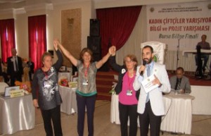 YENİŞEHİRLİ KADIN ÇİFTÇİ BURSA BİRİNCİSİ