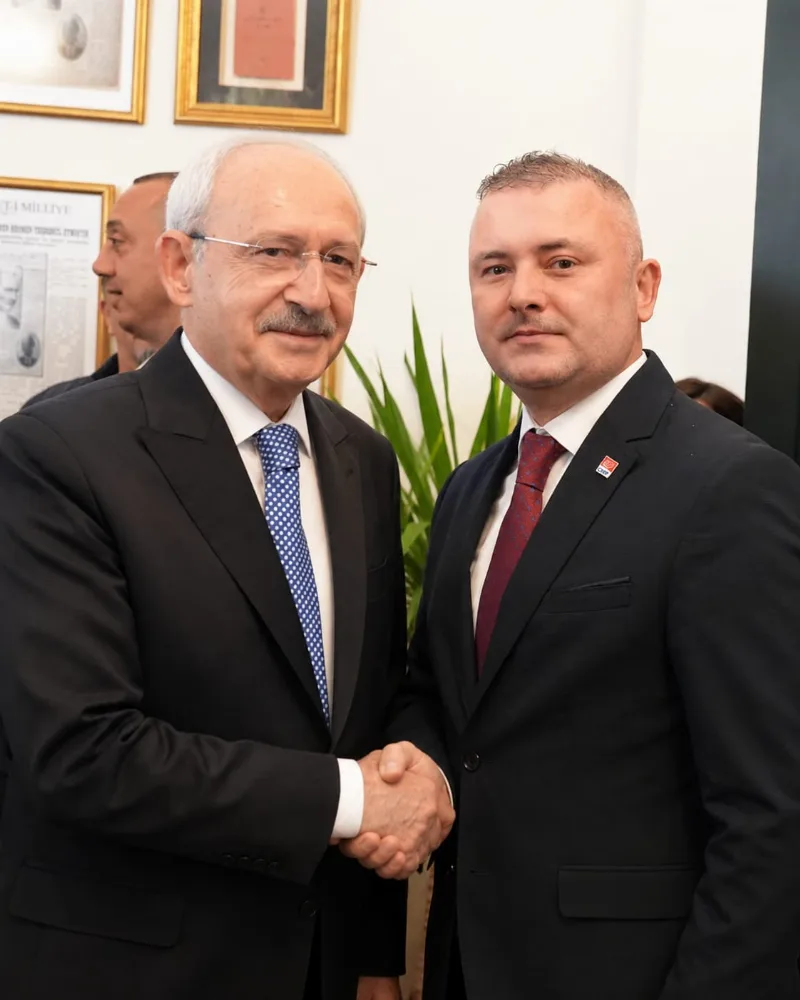 CHP Yenişehir İlçe Başkanı Sırman Kemal Kılıçdaroğlu ile görüştü