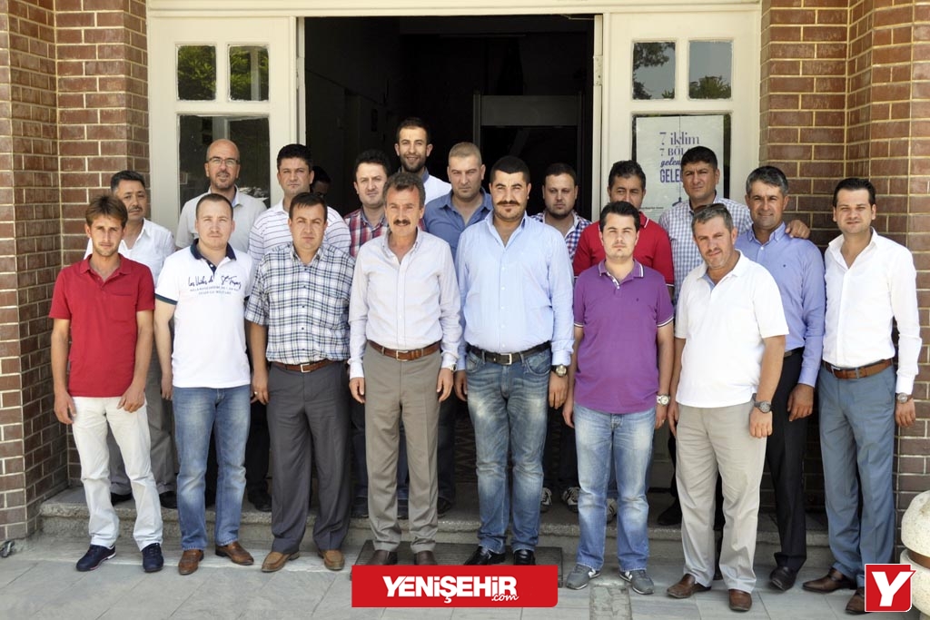 Yenişehir Belediyespor’un yeni yönetimi Çelik’i ziyaret etti