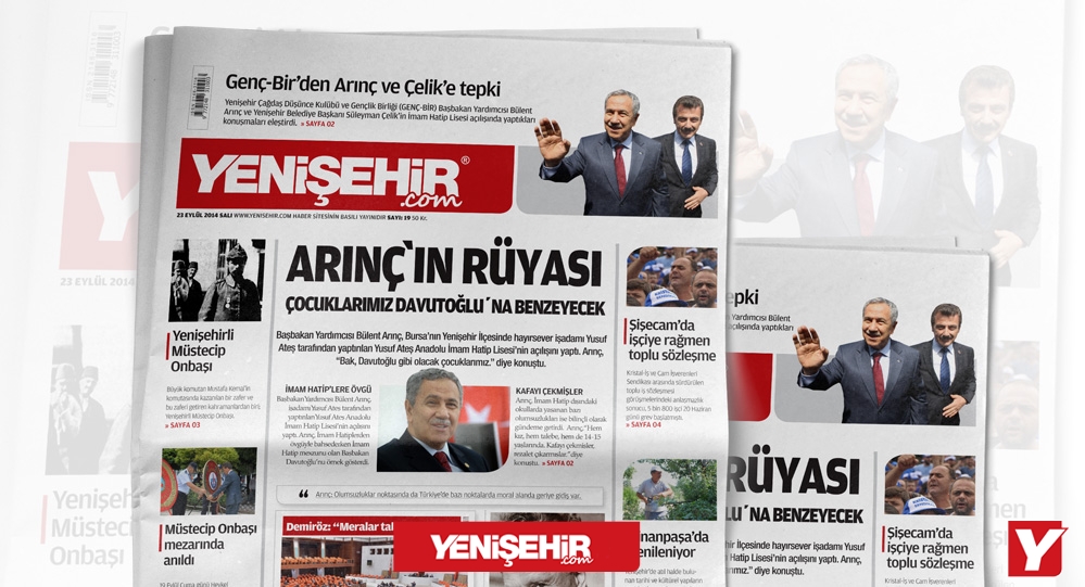 Gazete Yenisehir.com’un 19. sayısı çıktı