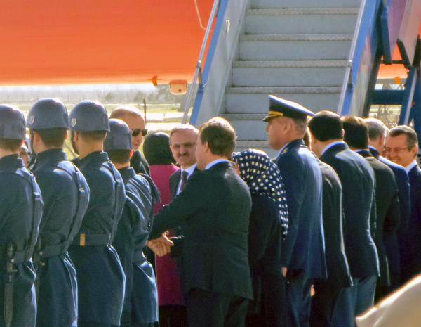 Erdoğan’a Yenişehir’de karşılama