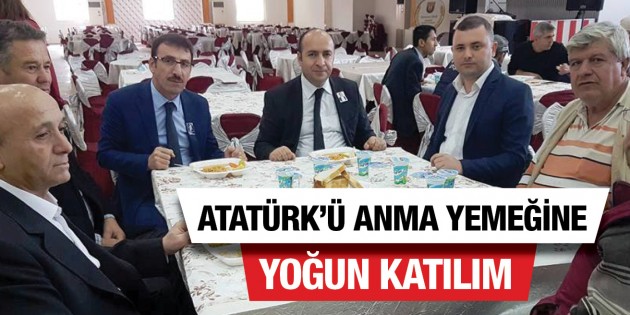 Yenişehir’de Atatürk’ü Anma Yemeği’ne yoğun ilgi